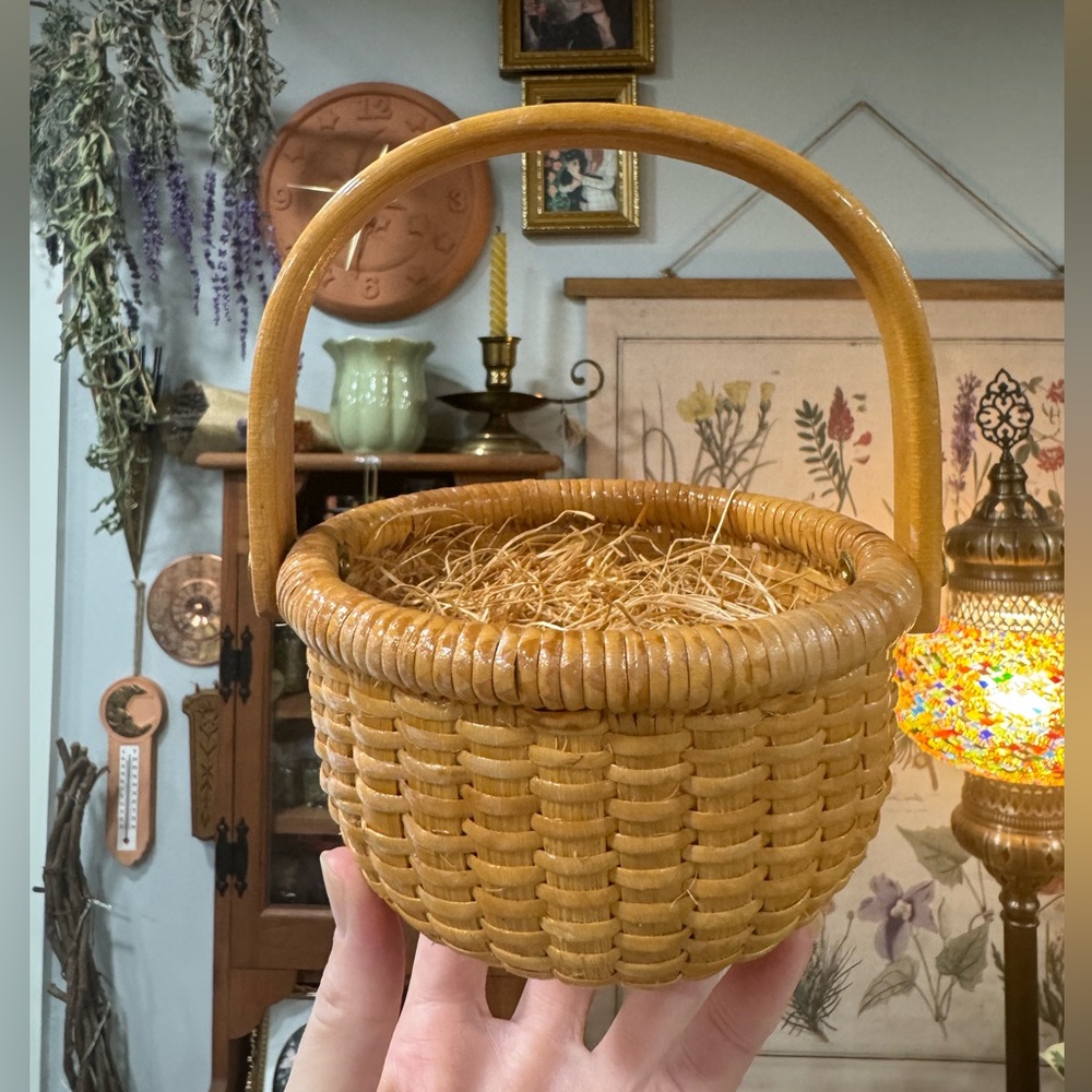 Vintage Mini Bath & Body Works CottageCore Basket